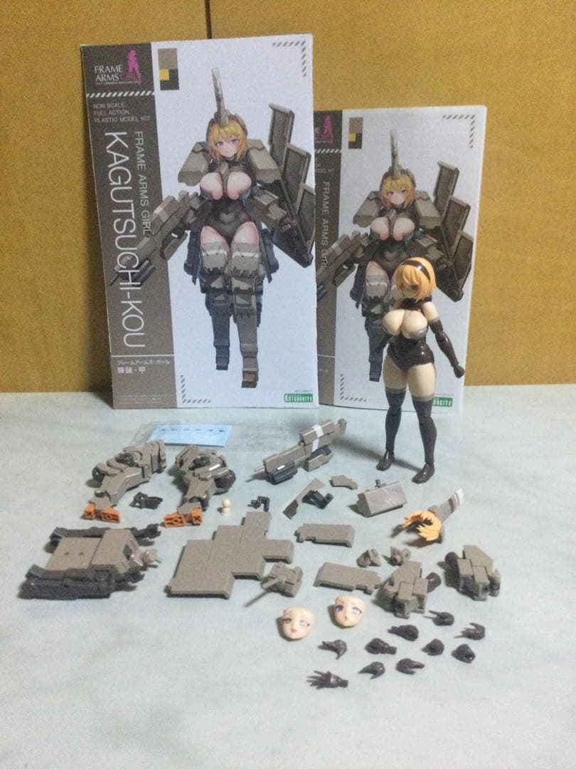 フレームアームズ・ガール 輝鎚・甲 素組完成品 限定特典付き】フレームアームズ・ガール 輝鎚・甲｜コトブキヤ