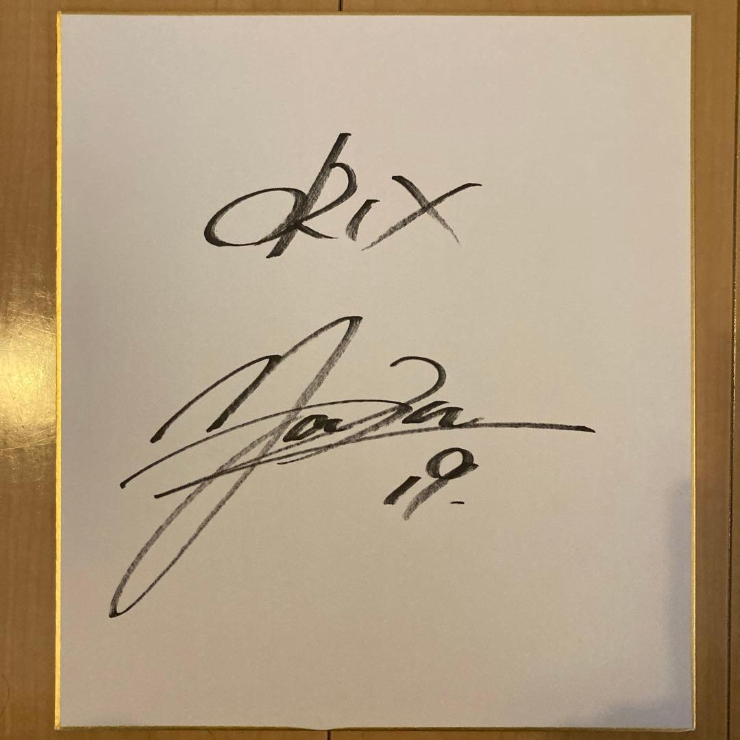 オリックスバファローズ 山岡泰輔投手 直筆サイン色紙 - メルカリ