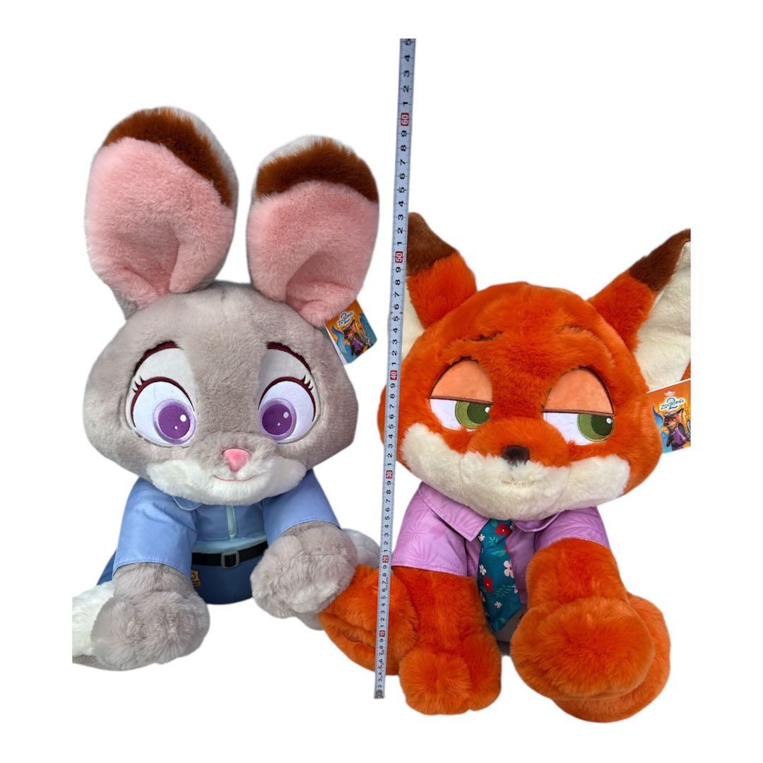 特大】ズートピア2 ぬいぐるみ ジュディ ニック 2種類セット コストコ