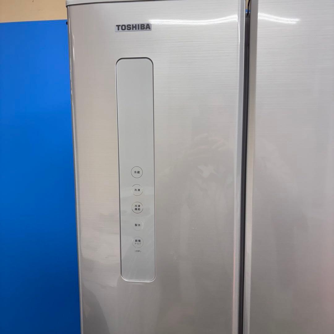634 ファミリー向け 大型冷蔵庫 6ドア 観音開き フレンチドア 400L強