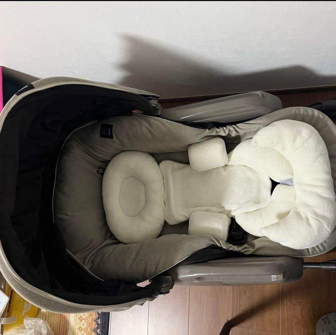 ネムリラ　オートスイング　ベージュグレー ベビーラック美品 楽天市場】【コンビ】ホワイトレーベル ネムリラ コードレス AUTO