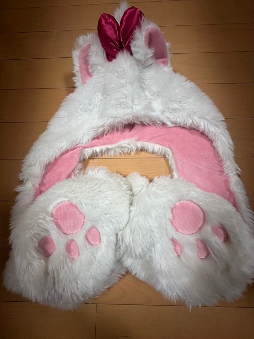 マリーちゃんマフラー付きファンキャップ ディズニー マリーちゃん マフラーキャップ ファンキャップ マフラー