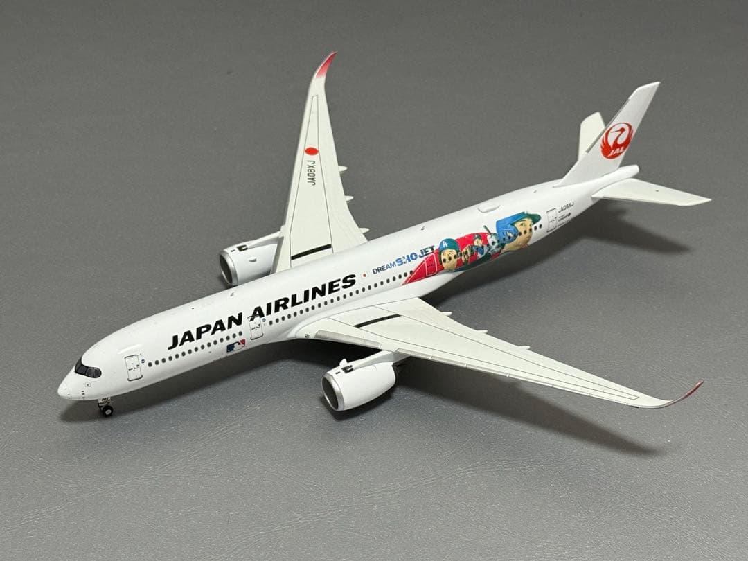 1/400 JAL 日本航空 A350 JA08XJ DREAM SHO JET JAPAN AIRLINES Airbus A350-941 JA08XJ 