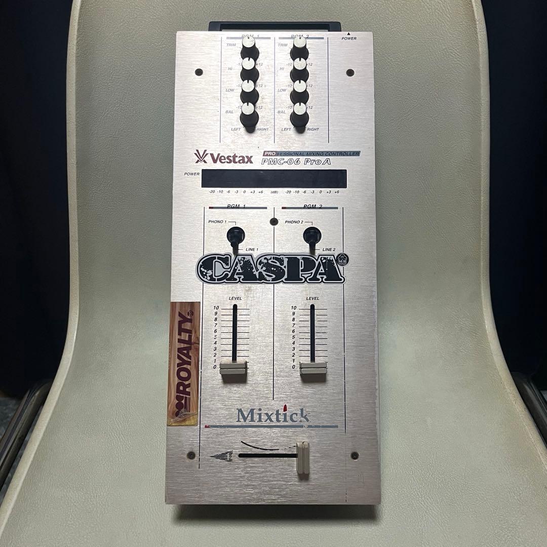 Vestax PMC-06 ProA Vestax DJ mixerミキサー 中古品のVestax、DJミキサーPMC-06ProAのご紹介です。