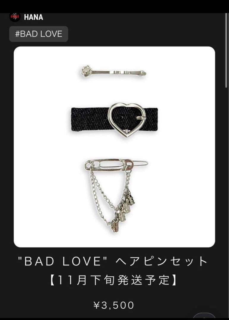 HANA BADLOVE ヘアピンセット B-RAVE - メルカリ