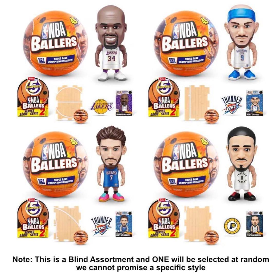 NBA Ballers フィギュアとボールセット - メルカリ