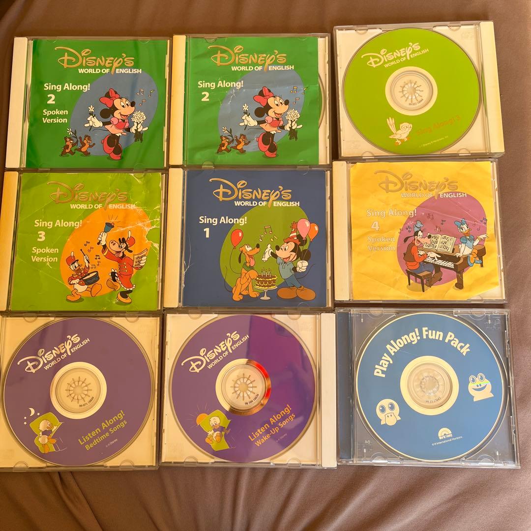 Disney's World of English Sing Along! 9枚 - メルカリ