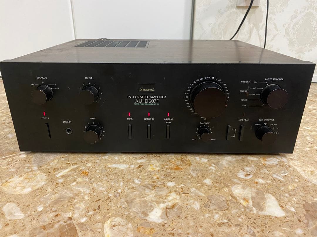 SANSUI プリメインアンプ AU-D607F サンスイ Sansui AU-D607F Extra プリメインアンプ