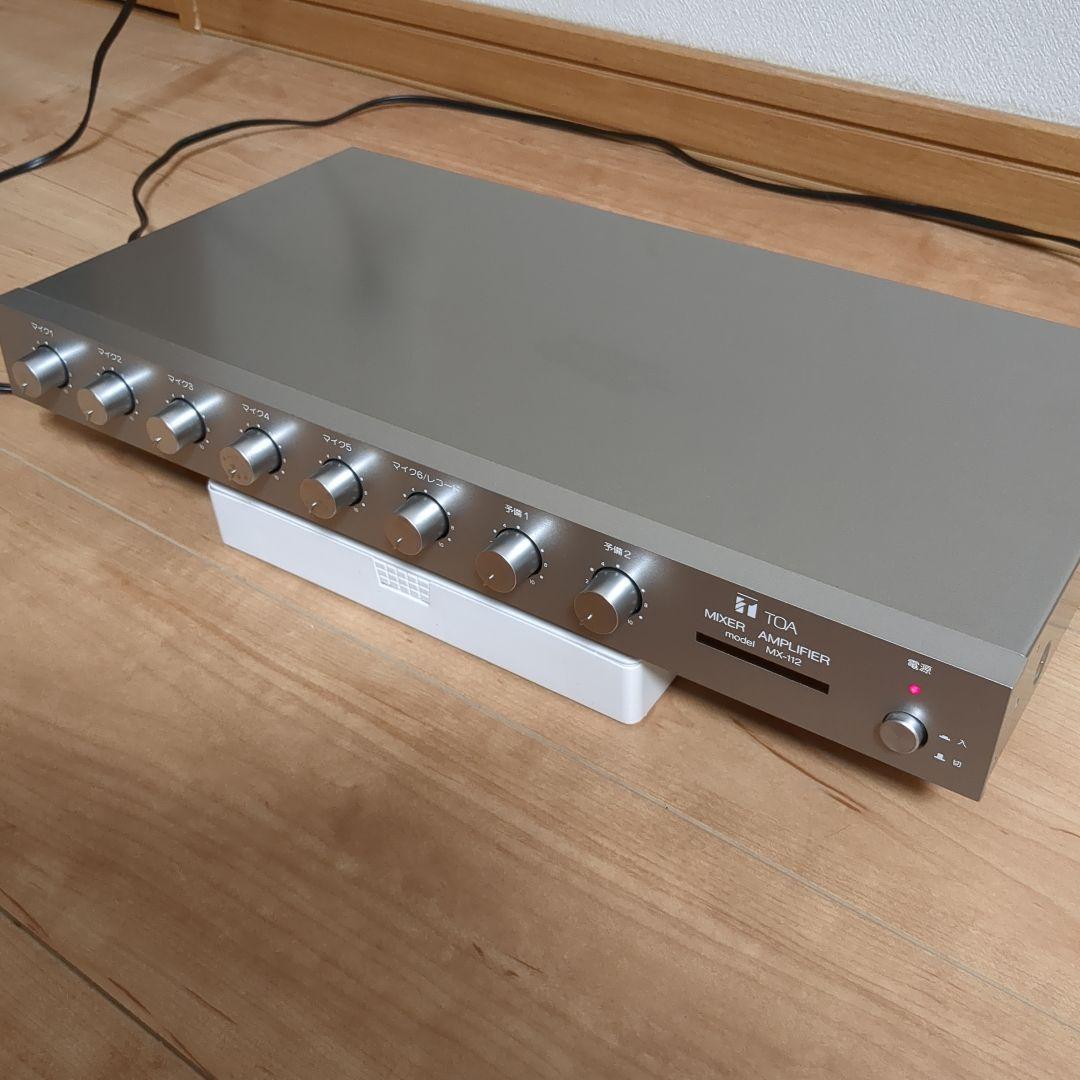 TOA ポータブルミキサーアンプ MX-112 - メルカリ
