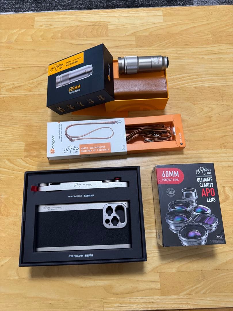 iPhone15ProMAX用ケース 135MM+60MMレンズセットの通販はau PAY