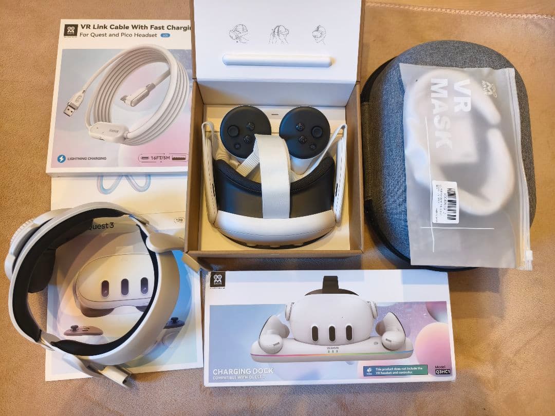  Quest 3 128GB セット Link線 充電ドック＋ケース付 楽天市場】Meta Quest 3 充電ドック 充電 充電台 充電スタンド