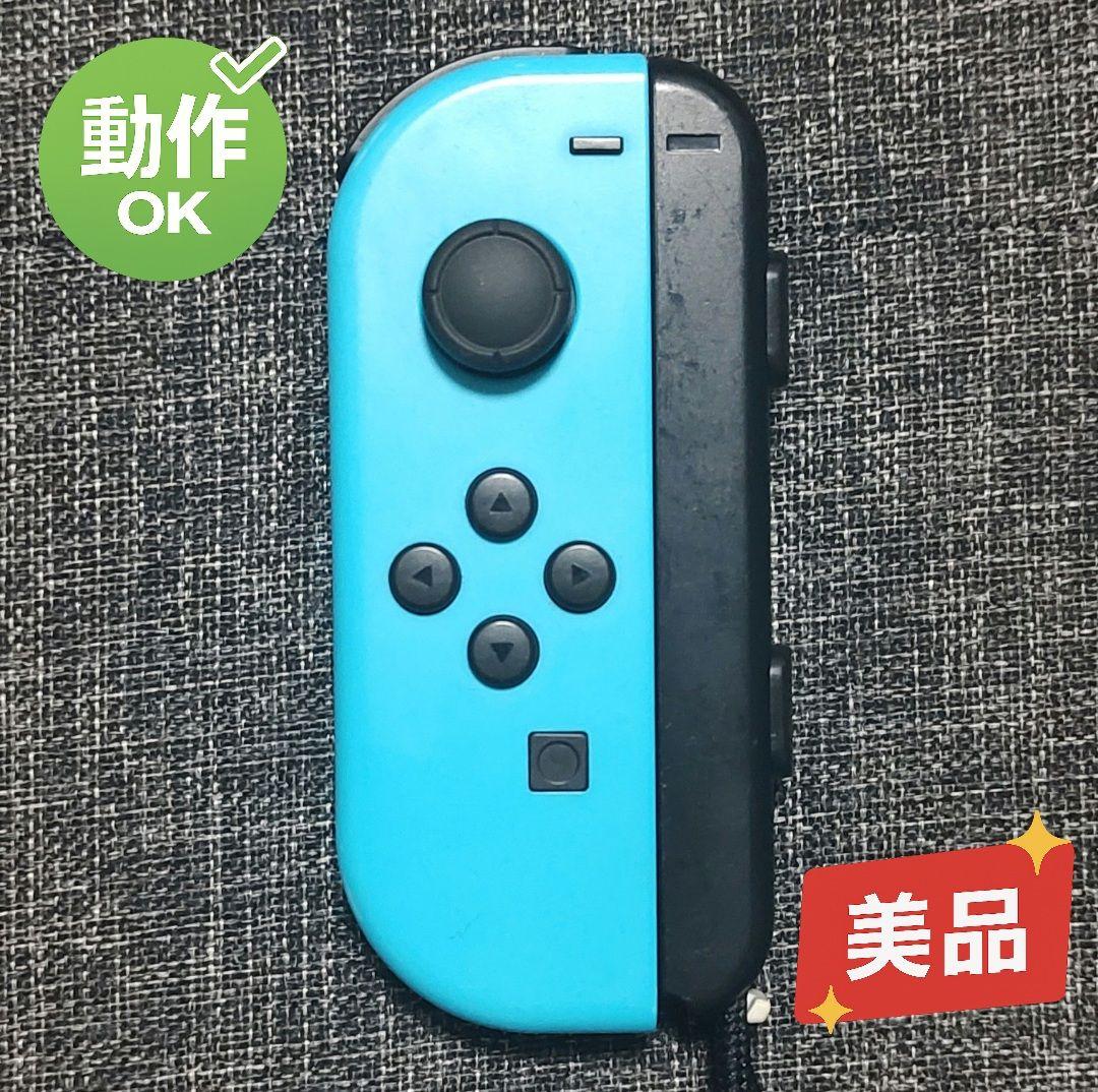 美品】初代Switch Joy-Con ネオンブルー(L) ジョイコン - メルカリ