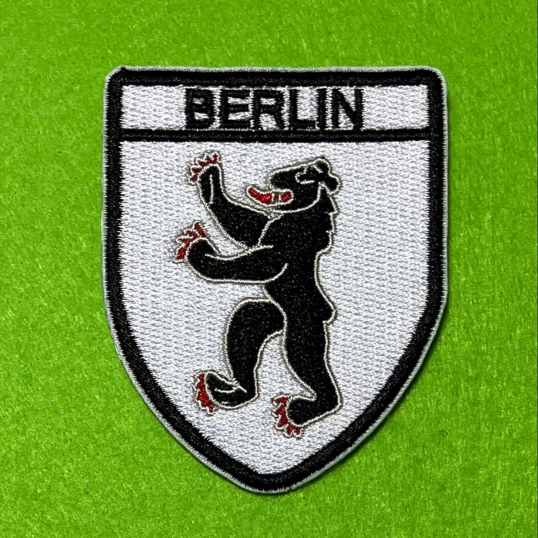 A561 ドイツ ベルリン 紋章 Since 1709 刺繍ワッペン アイロン - メルカリ