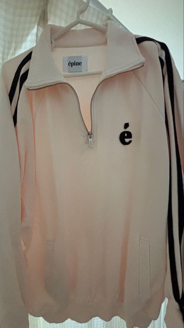 epine é sport line half zip sweat ピンク - メルカリ