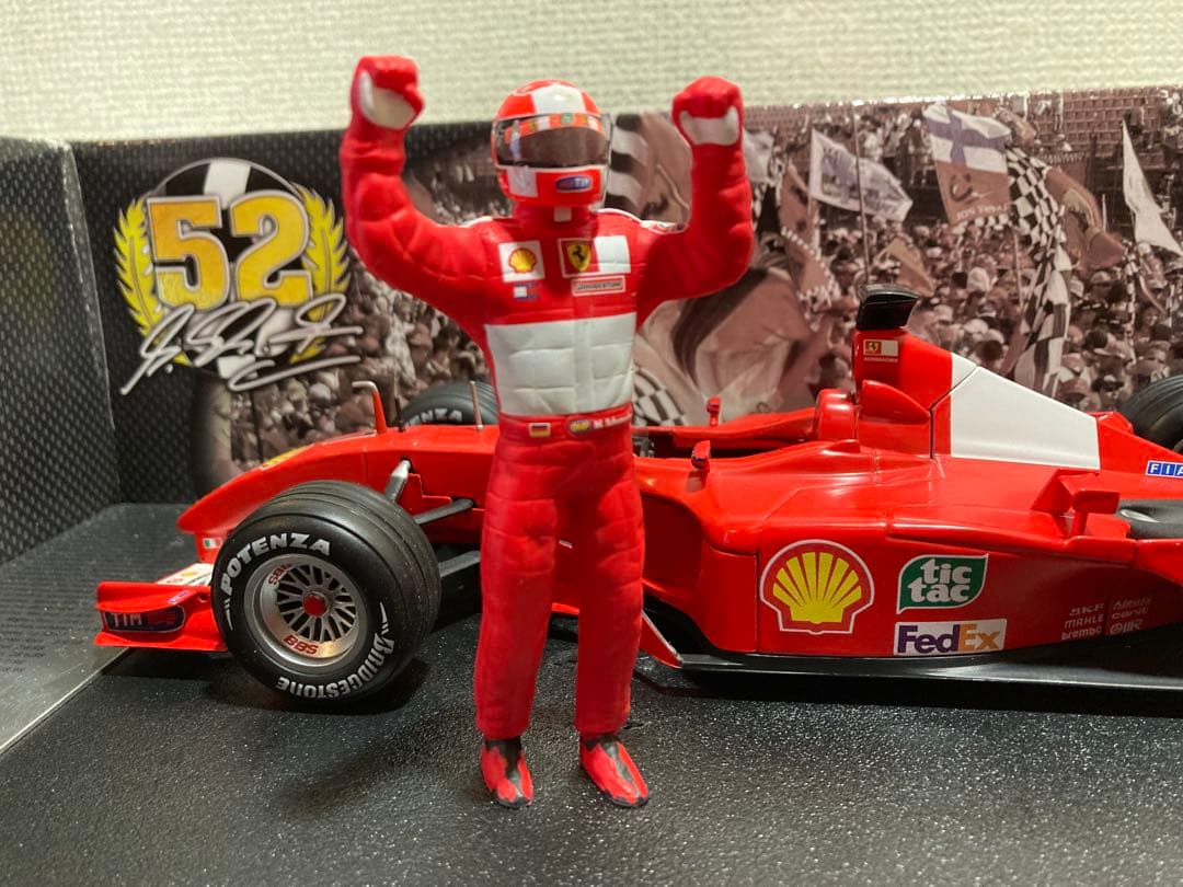 Ferrari F-2001 1:18 •'シューマッハ 通算52回のGP優勝」 - メルカリ