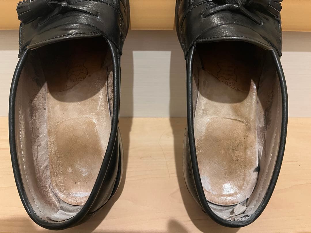 ALDEN オールデン　ローファー　タッセル黒　8.5D