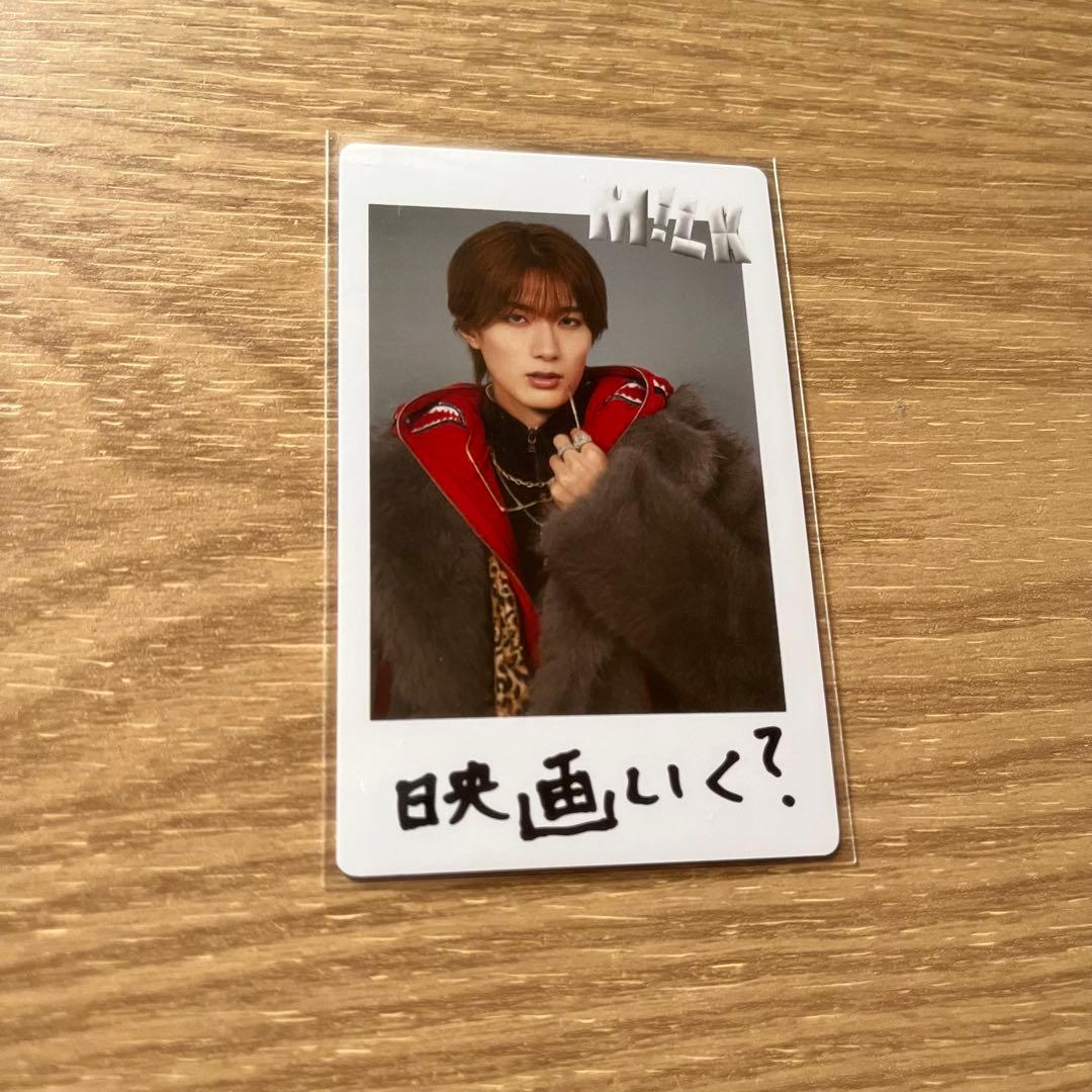 M!LK 山中柔太朗 SMILE POP チェキトレカ 白枠 - メルカリ