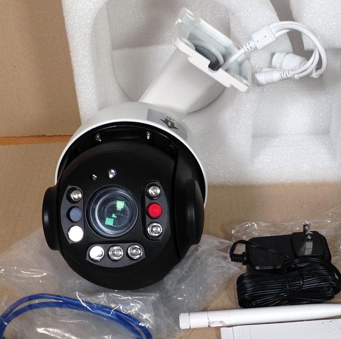 【30倍光学ズーム × 150m超長距離暗視】Ctronics 295C Ctronics 5MP 30X 光学ズーム金属 WIFI セキュリティ カメラ (オート