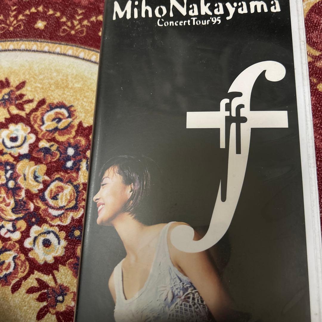 中山美穂 コンサートツアー '95 「f 」 VHS - メルカリ