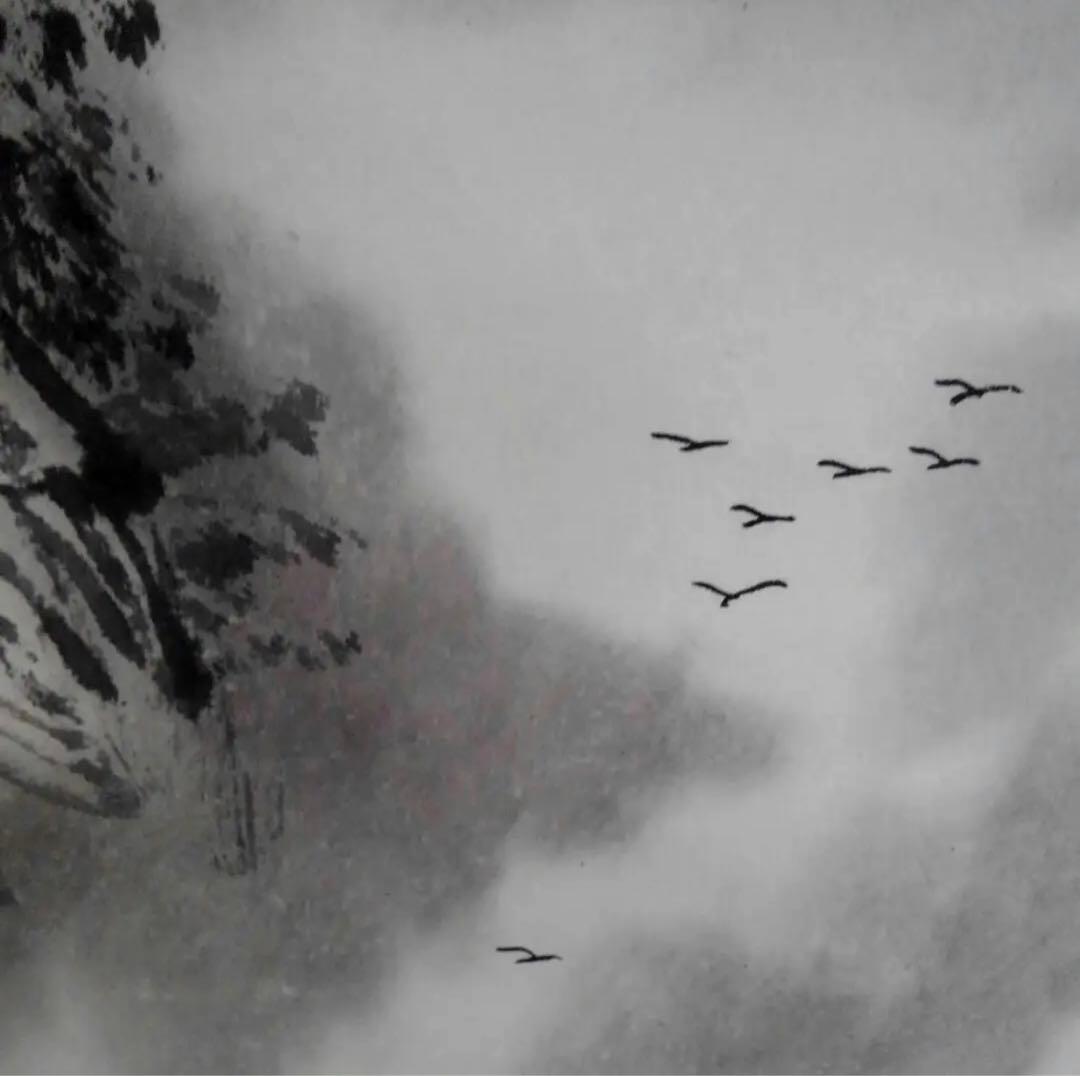 中国の水墨画、盧景春 肉筆漓江煙雨 掛け軸 大幅 名品绘画 。 - メルカリ