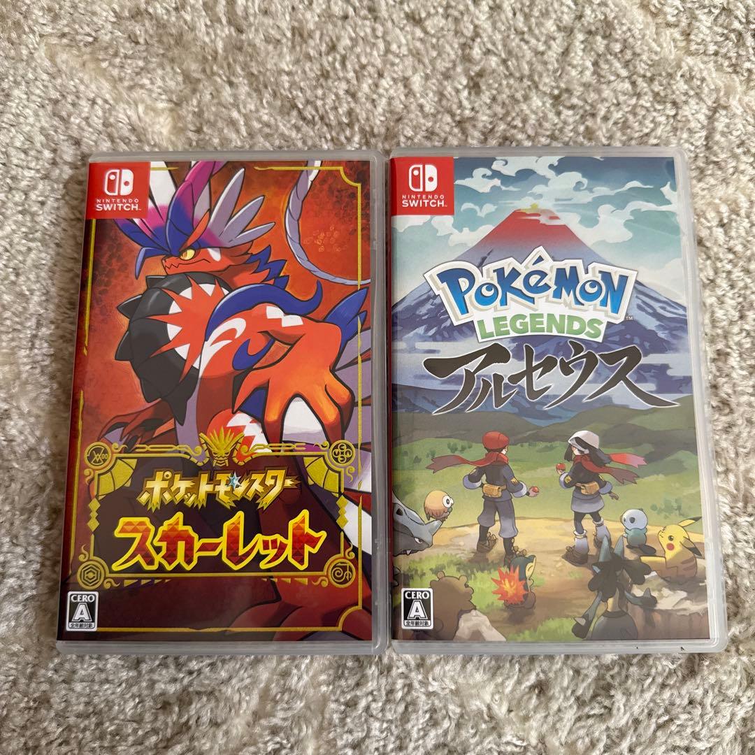 ポケットモンスター スカーレット アルセウス セット ポケットモンスタースカーレット&ポケモンレジェンズアルセウス