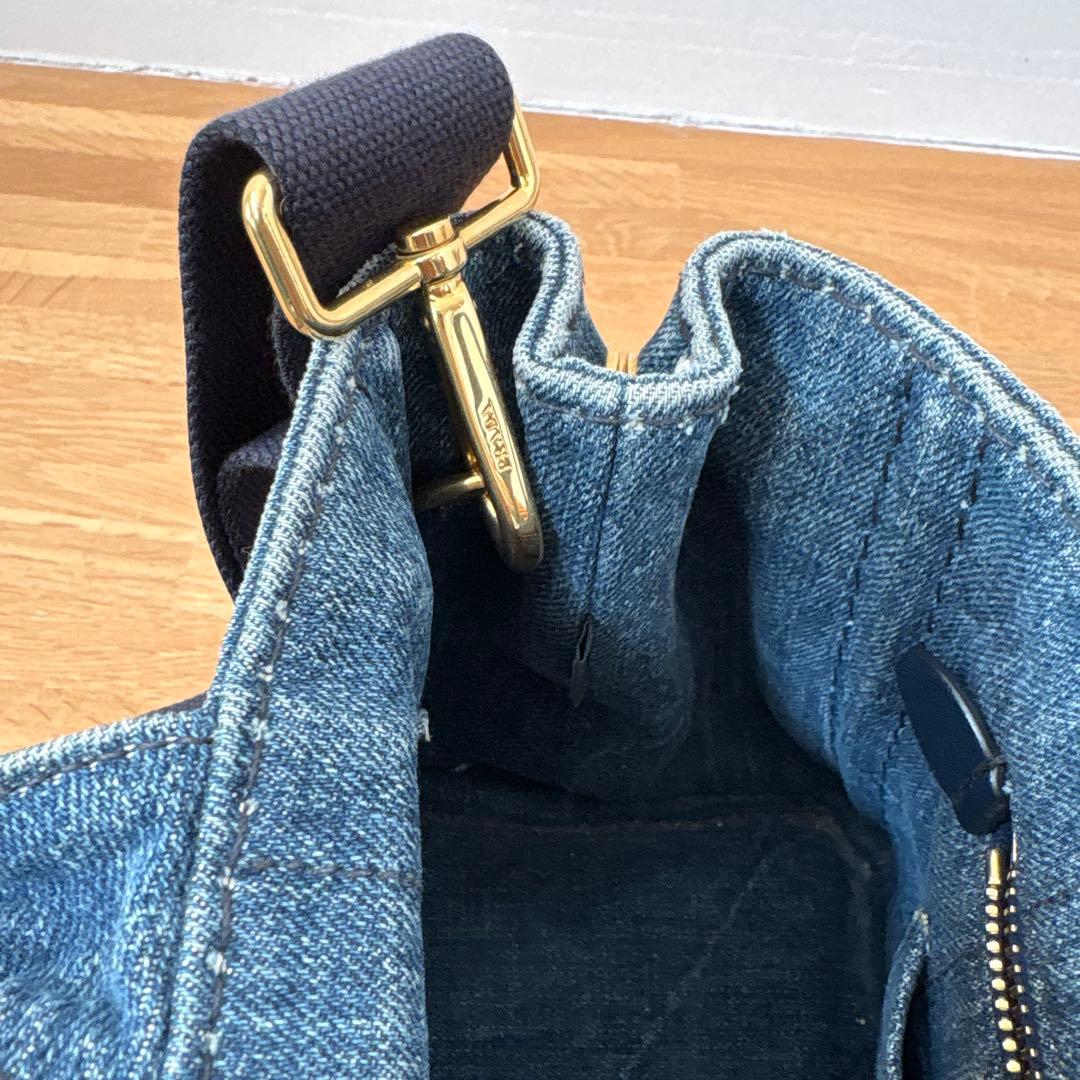 Ring様専用】プラダ カナパ ハンドバッグ ショルダー デニム - メルカリ