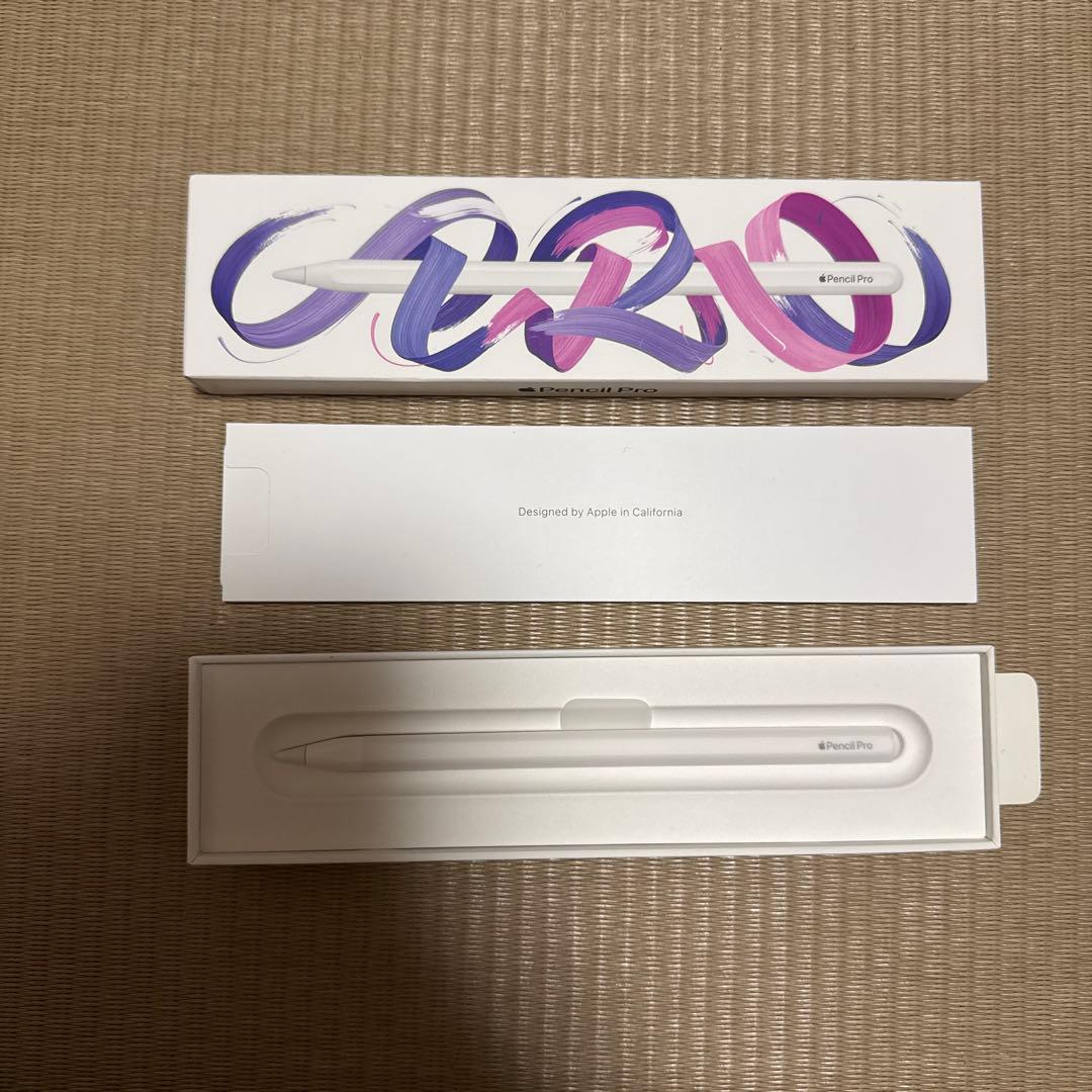 ほぼ未使用】Apple Pencil Pro 箱付き