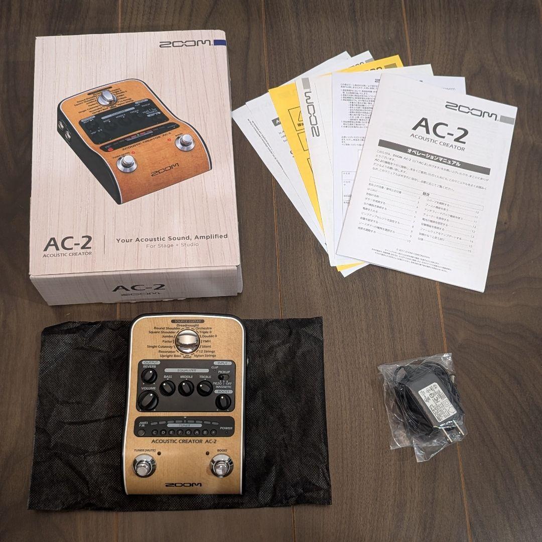 Zoom AC-2 Acoustic Creatoアコースティックギター用 ZOOM ( ズーム ) AC-2 Acoustic Creator アコースティックギター用