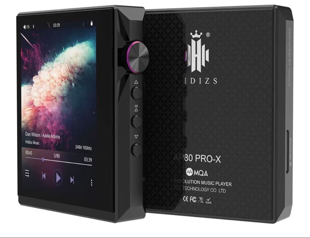 HIDIZS AP80 PRO-X ハイレゾ音楽プレーヤー　DAP 音楽プレーヤー Bluetooth デジタルオーディオプレーヤー DAP Hidizs