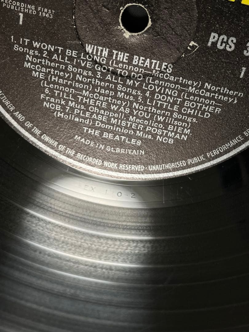 UKOrg ビートルズ With The Beatles 稀少ステレオ初版 - メルカリ