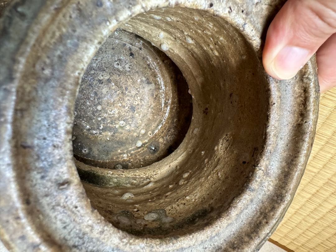 大名品 古伊賀 破袋水指 桃山〜江戸初期 - メルカリ