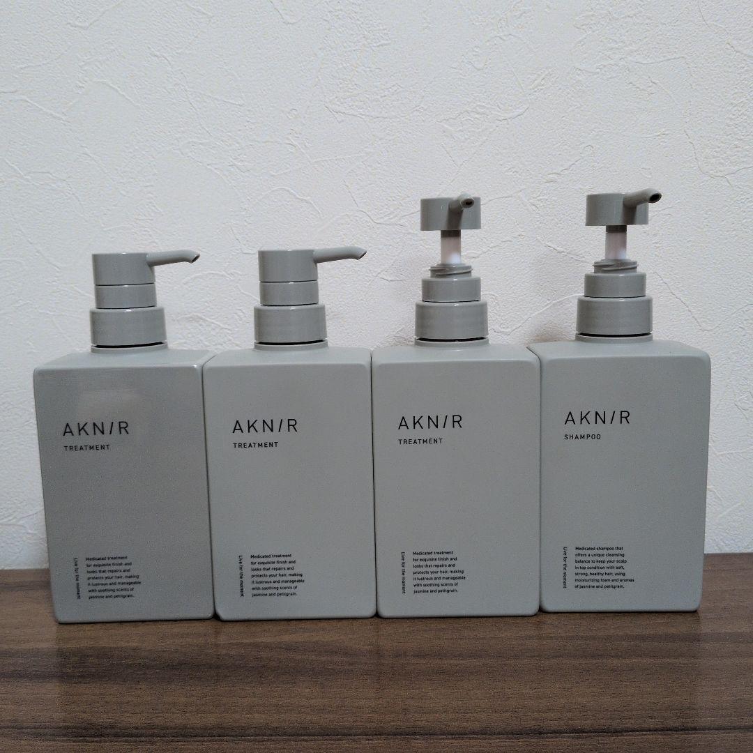 AKNIR アクニー　梨花　シャンプー トリートメント 4本セット アクニー AKNIR ヘアシャンプー トリートメント セット 梨花 各300ml