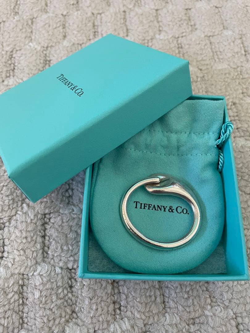 TIFFANY&CO. エルサ・ペレッティ　エターナル サークル キーリング Tiffany☆エターナル サークル キーリング☆すぐ届く！ (Tiffany & Co