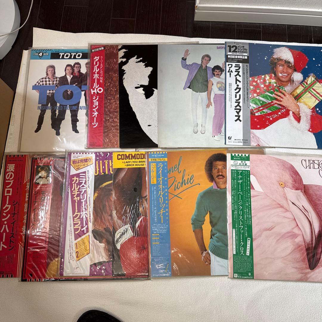 洋楽レコードコレクション10点セット 激レア！ポータブルDJセット | Black Technics - 「樽屋レコード針