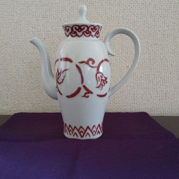 煎茶  水差し 備前焼 細川敬弘作 火襷急須 [東山堂煎茶器店 オンラインショップ