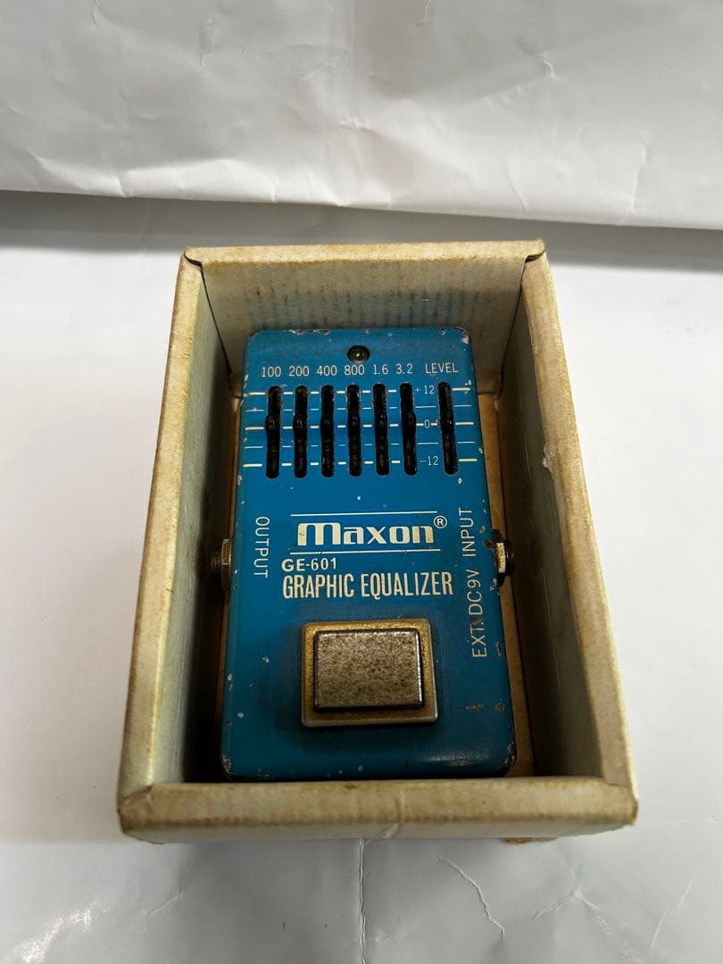 日本製2way電源 MAXON GE-601 グラフィックイコライザー 初期物 - メルカリ