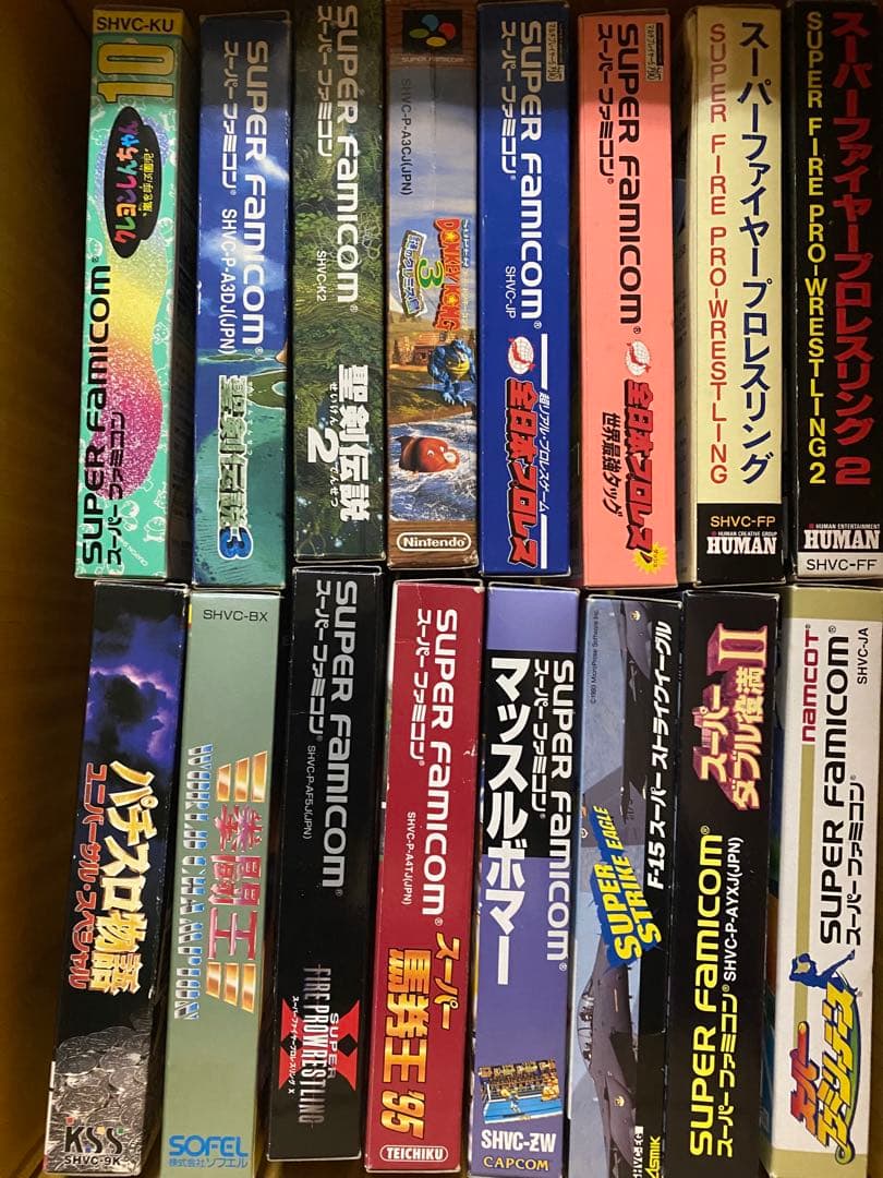 スーパーファミコンソフト/20本セット/箱説明書ソフト付き - メルカリ