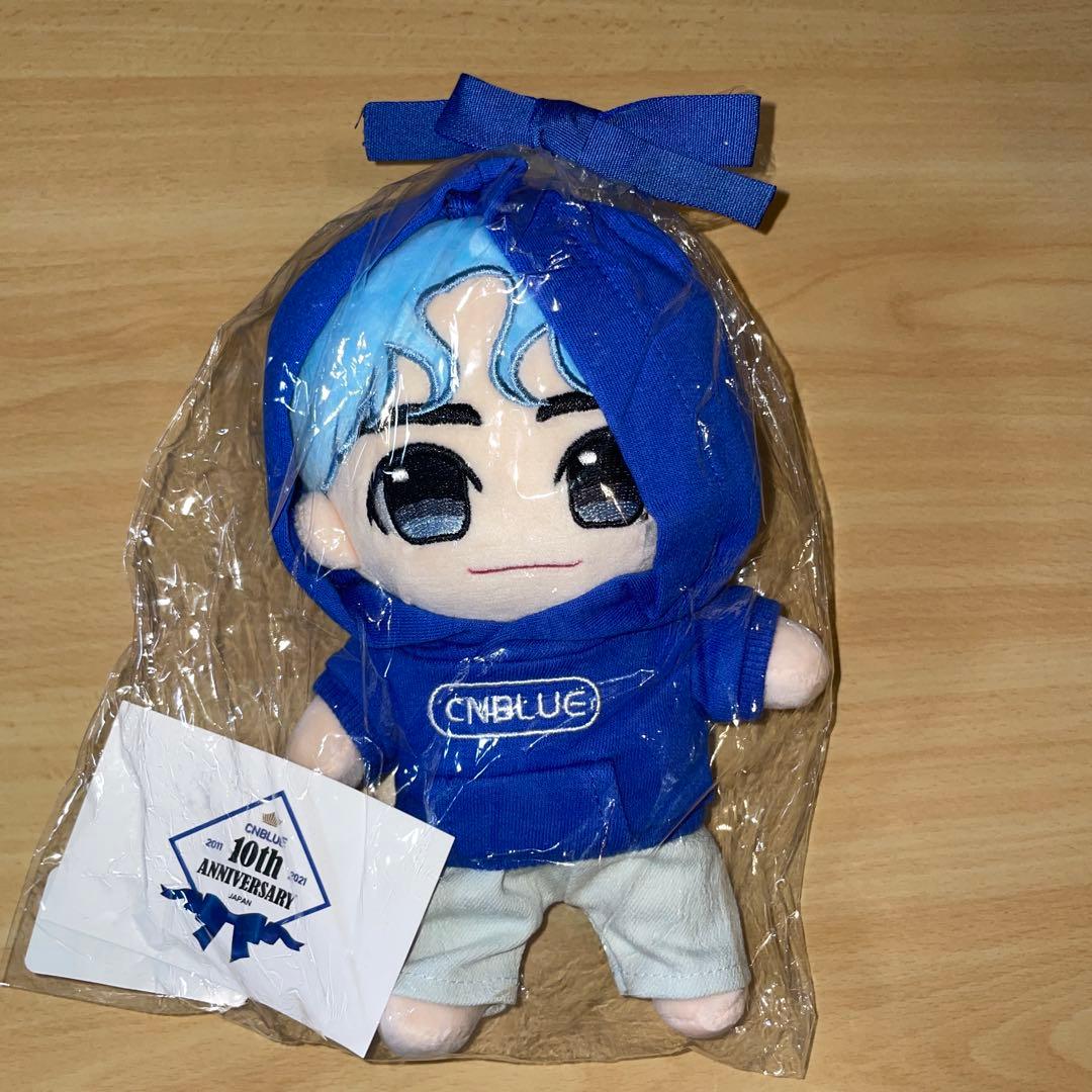 レア早い者勝ちCNBLUE 10周年記念 ぬいぐるみ 約20cmジョン・ヨンファ