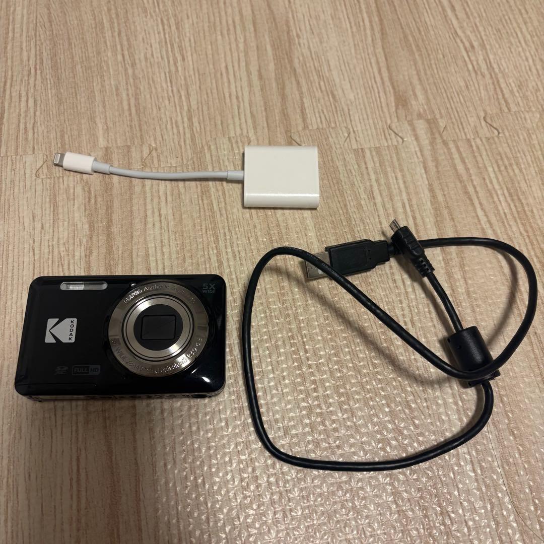 KODAK (コダック) PIXPRO FZ55-BK Kodak PIXPRO FZ55 Friendly Zoom Digital Camera, Black With