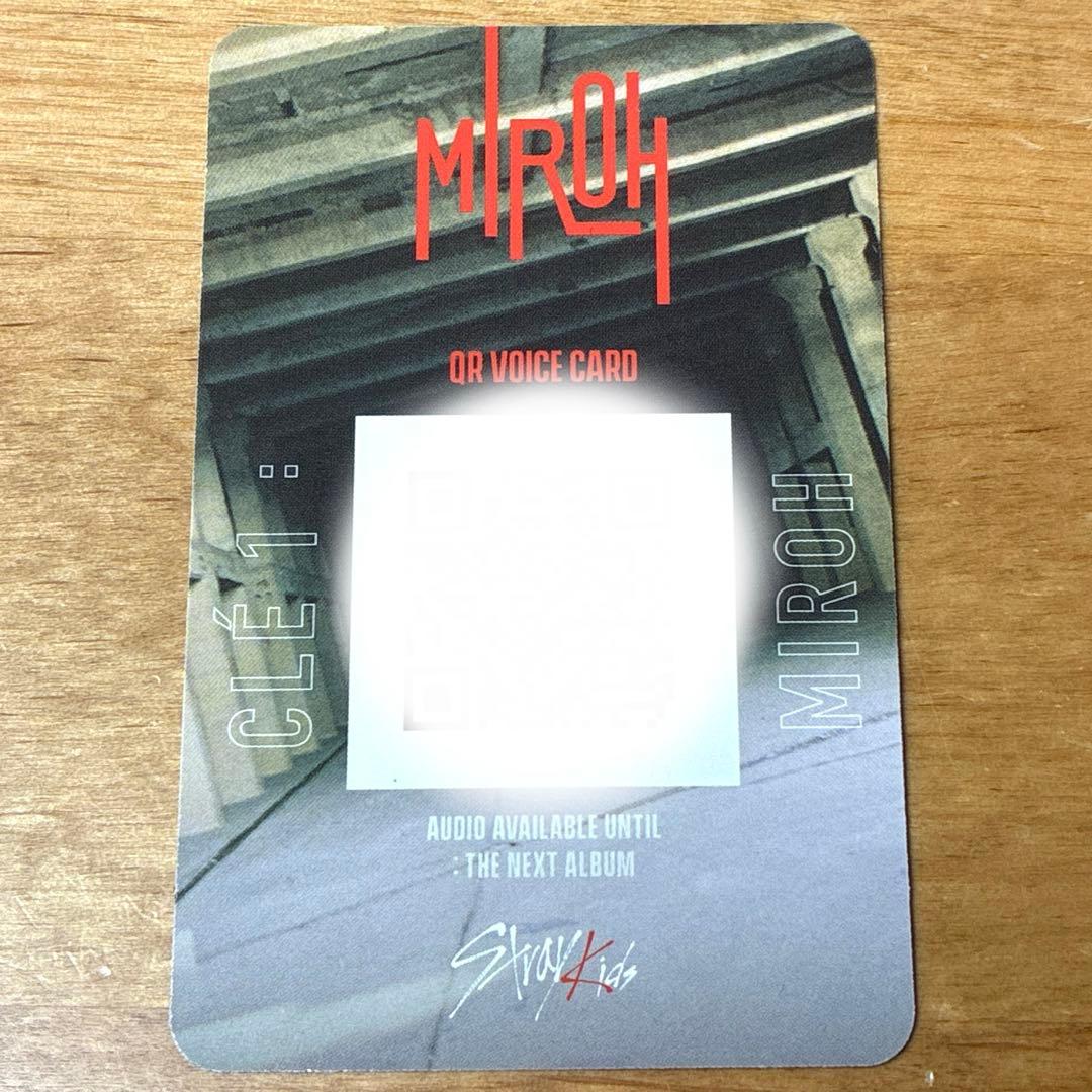 Straykids スキズ バンチャン トレカ CLE1：MIROH 赤枠 - メルカリ