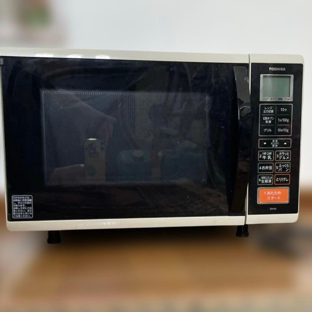 TOSHIBA東芝オーブンレンジER-K3 ジャンク扱 - メルカリ