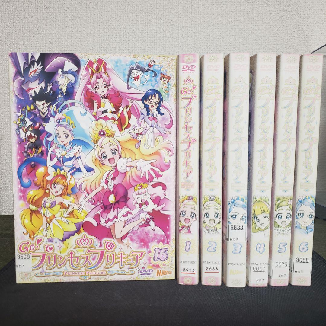 GO!プリンセスプリキュア　全巻セット【レンタル落ち】DVD Amazon.co.jp: Go!プリンセスプリキュア [レンタル落ち] 全16巻セット