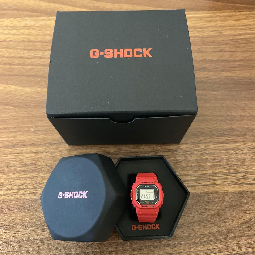 CASIO G-SHOCK Nano DWN-5600-4JR レッド G-SHOCK NANO 5600 SERIES レッド DWN-5600-4JR – THREEC WEB
