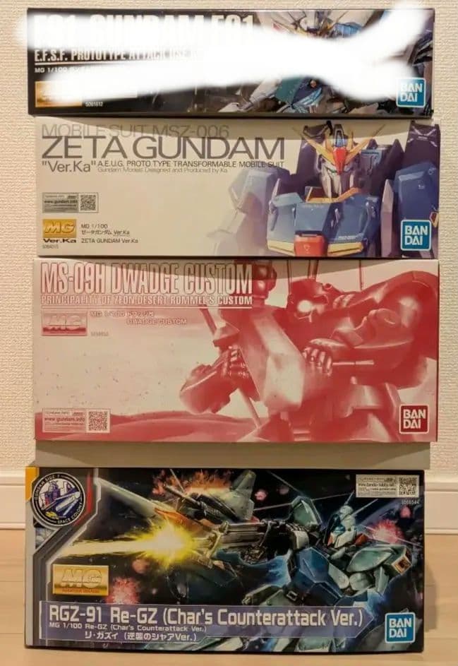 ガンプラ MG まとめ売り リ・ガズィ Zガンダム ドワッジ改 - メルカリ