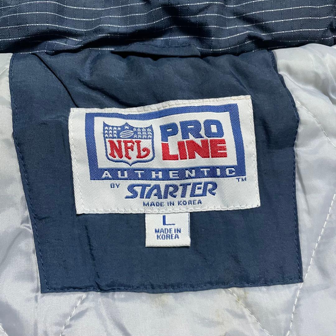 90s STARTER NFL カウボーイズ 中綿ジャケット 刺繍デザイン - メルカリ