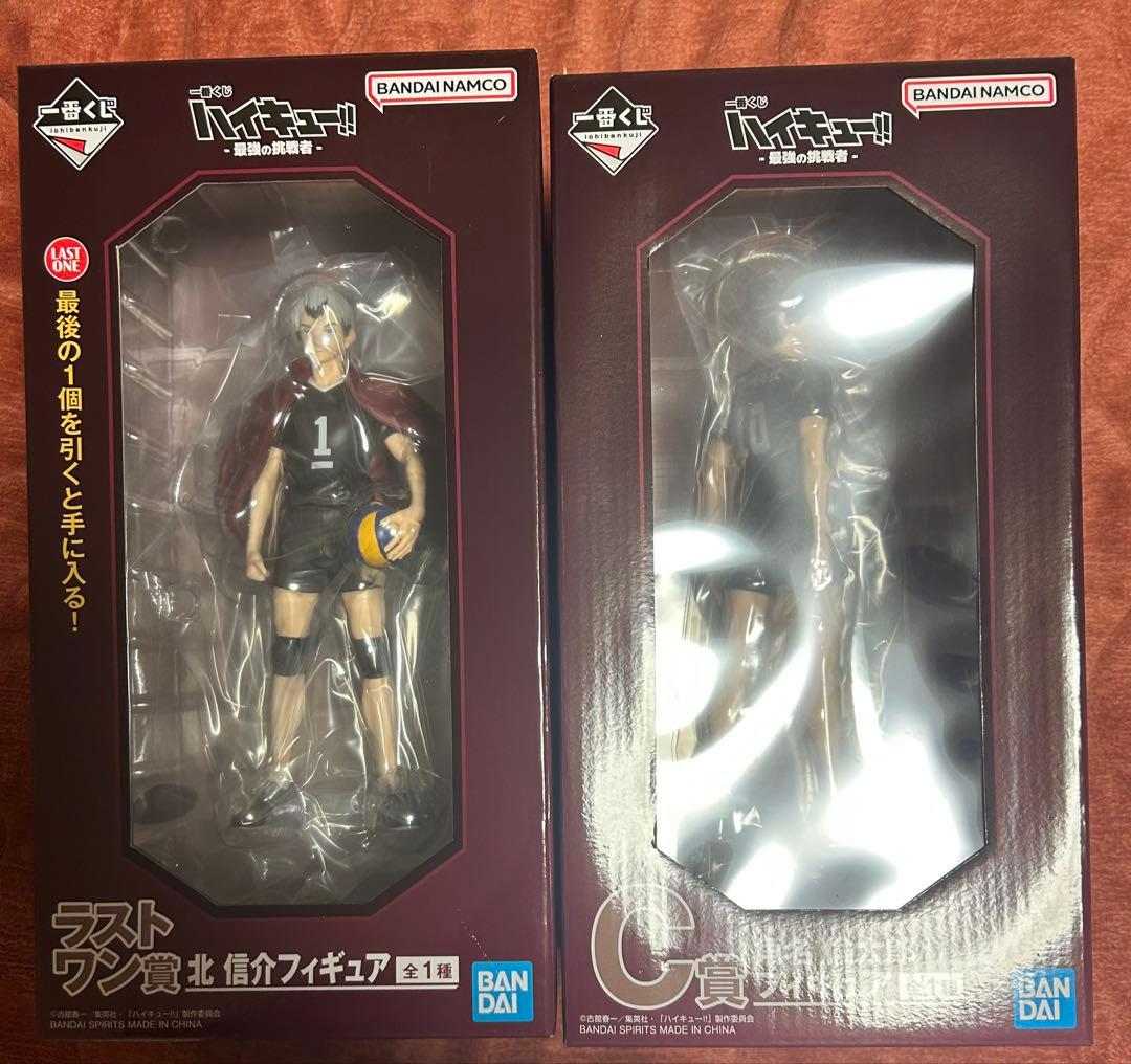 ハイキュー!! 一番くじ 角名倫太郎、北信介　おまけ ハイキュー!!』宮兄弟・角名倫太郎・北信介のフィギュアがずらりと登場