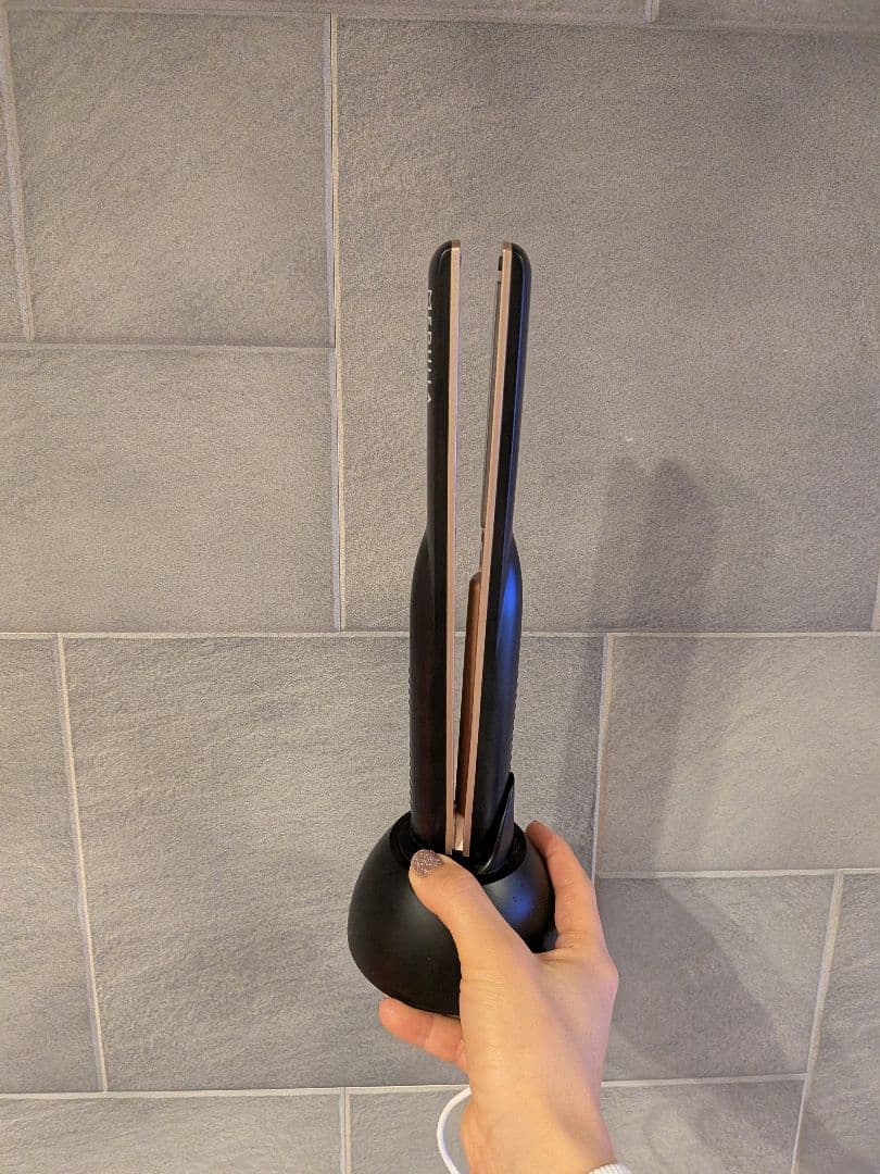 MEDULLIA スリムヘアアイロン ブラック ヘアアイロン R1592577916