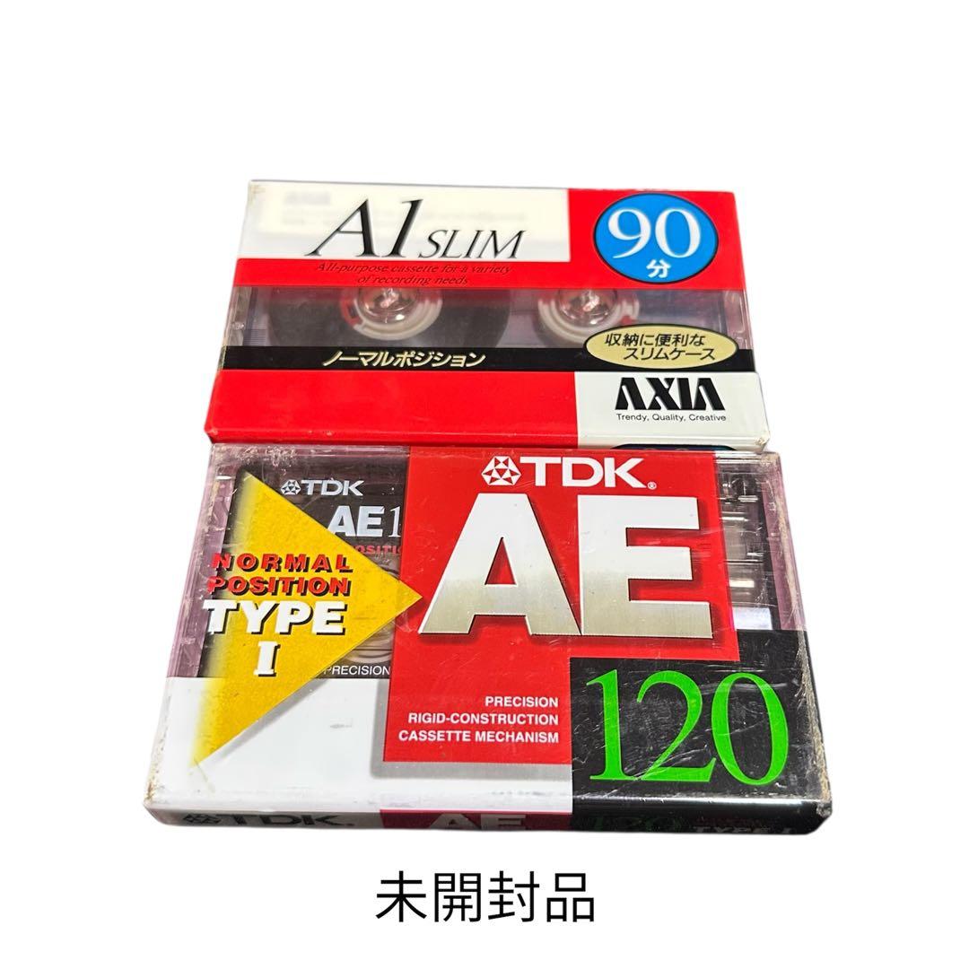 TDK AXIA カセットテープ 未開封品 2本 - メルカリ