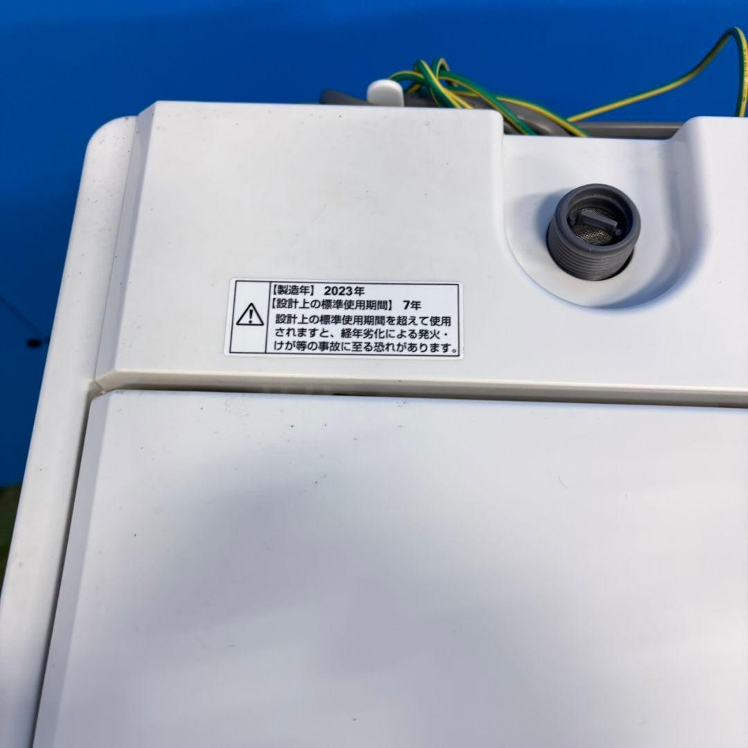 587 2023年製 関東圏 洗濯機 一人暮らし 容量5キロ 冷蔵庫も有 美品