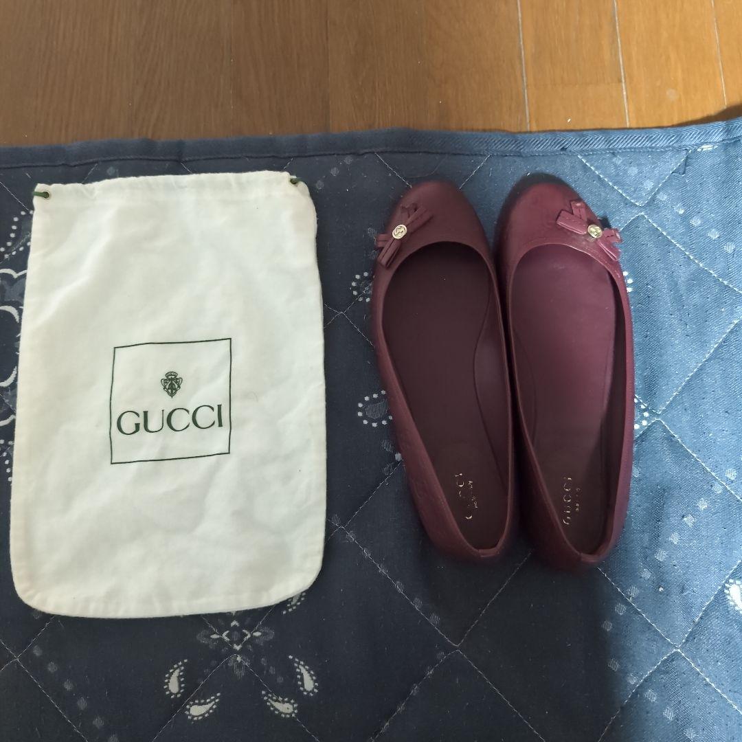 あややページです！ GUCCI グッチ レザー フラットシューズ 814413_AAEEN_2808_001_100_0000